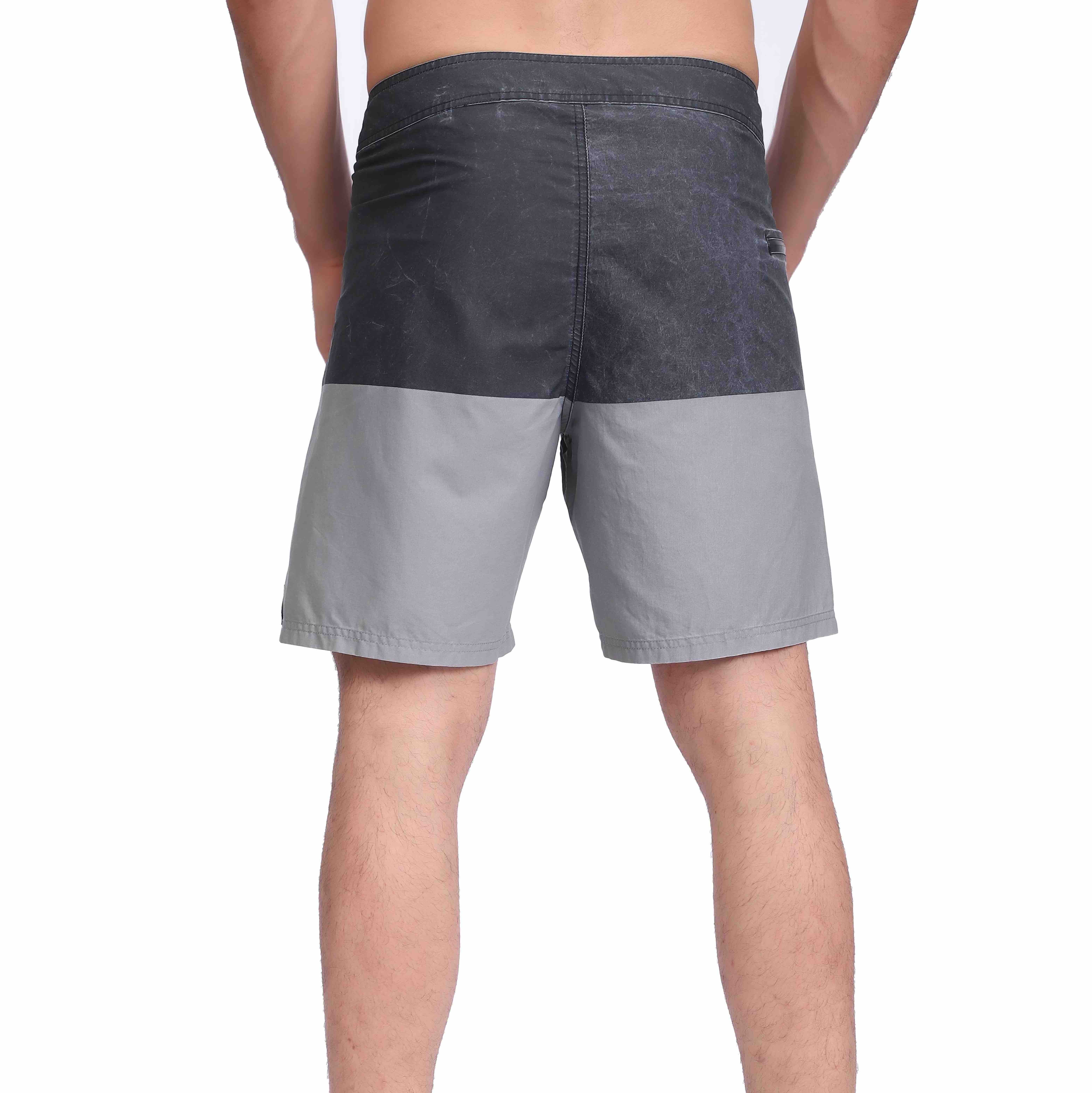 Board de natation à imprimé pigment pour hommes, 19 pouces
